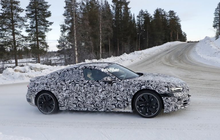 Audi e-Tron GT: le foto spia