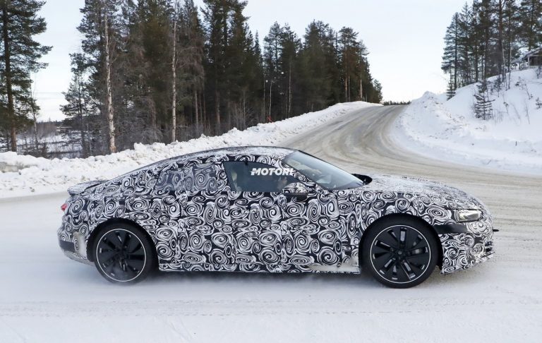 Audi e-Tron GT: le foto spia