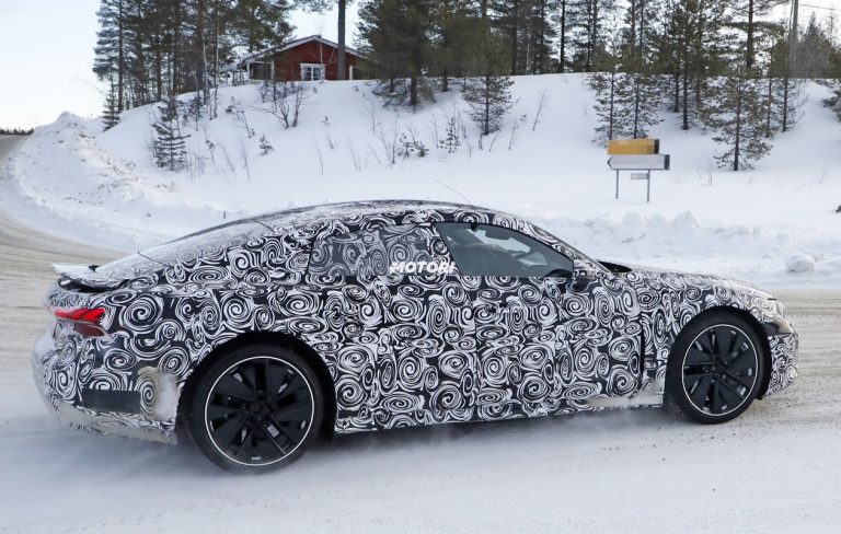 Audi e-Tron GT: le foto spia