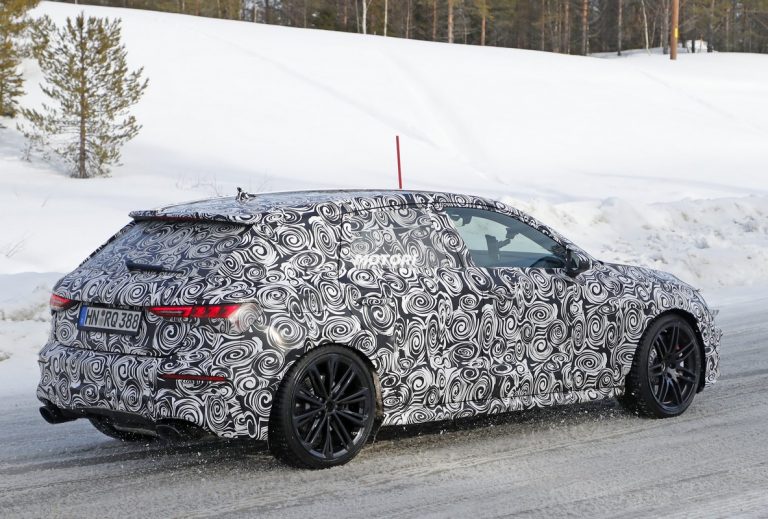Audi RS3 ed RS3 Sedan: le foto spia