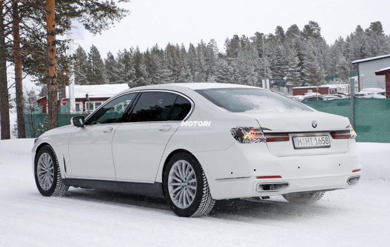 Nuova Bmw Serie 7: le foto spia