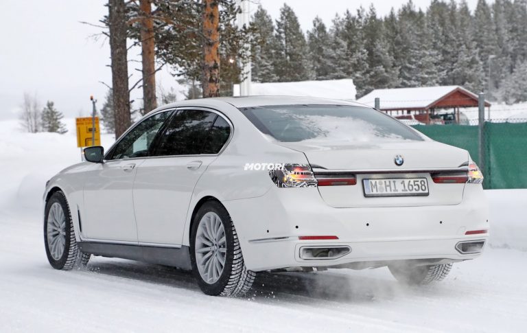 Nuova Bmw Serie 7: le foto spia