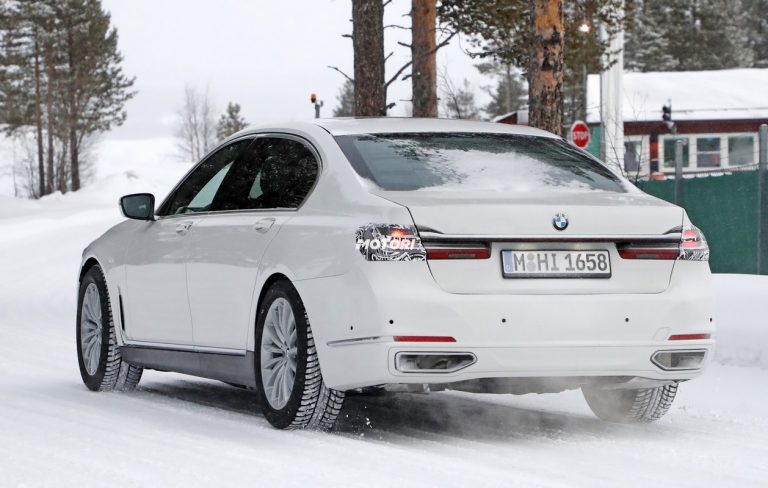 Nuova Bmw Serie 7: le foto spia