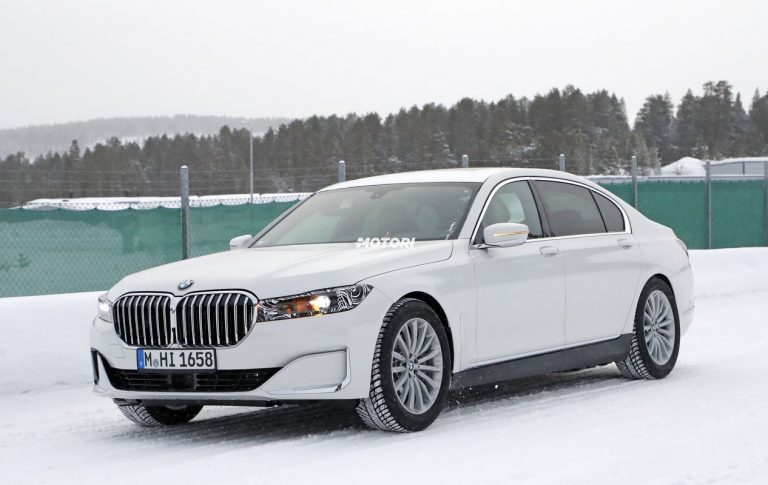 Nuova Bmw Serie 7: le foto spia