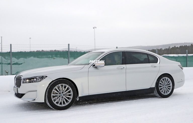 Nuova Bmw Serie 7: le foto spia
