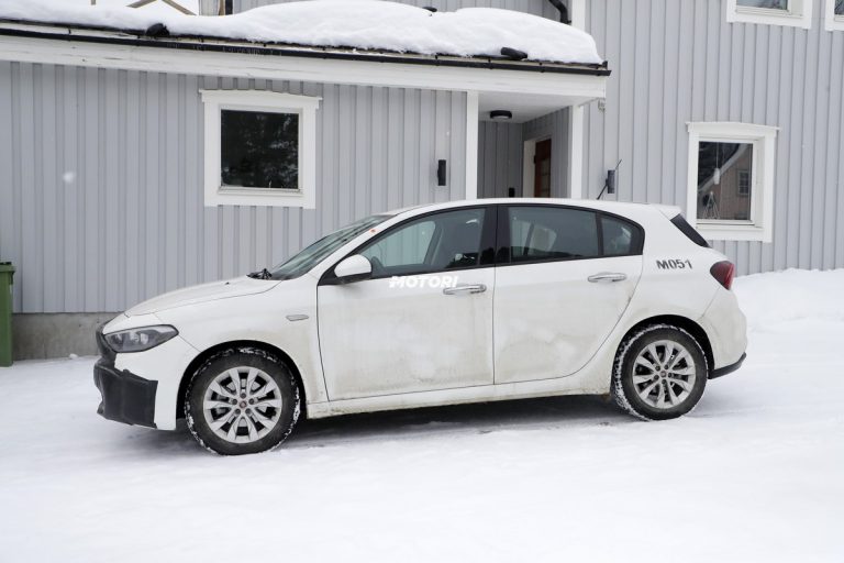 Fiat Tipo restyling: le foto spia