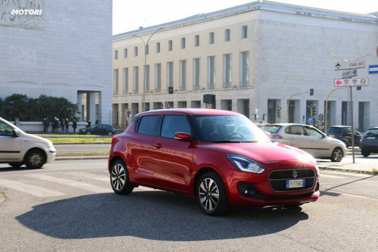 Suzuki Swift Hybrid: la prova su strada