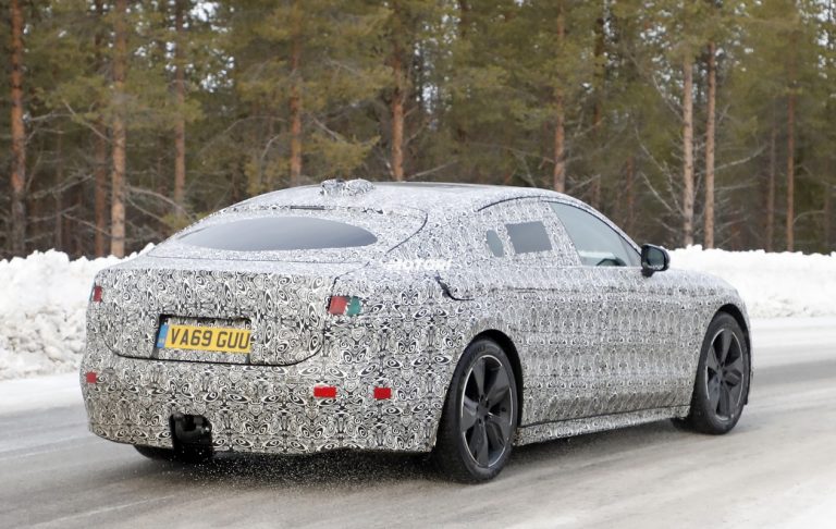 Jaguar XJ elettrica: le foto spia