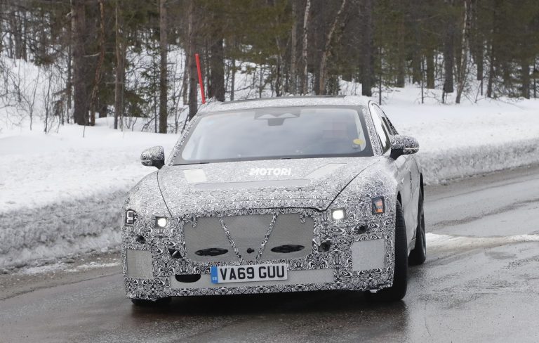 Jaguar XJ elettrica: le foto spia