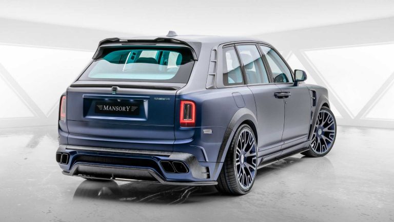 Rolls-Royce Cullinan Mansory Coastline: immagini ufficiali