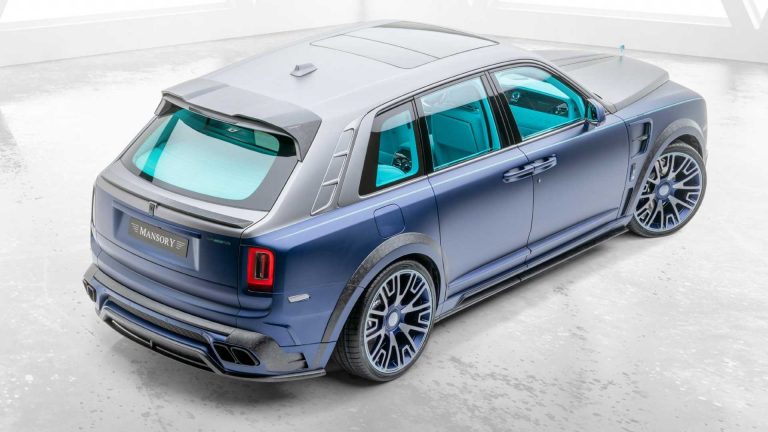 Rolls-Royce Cullinan Mansory Coastline: immagini ufficiali