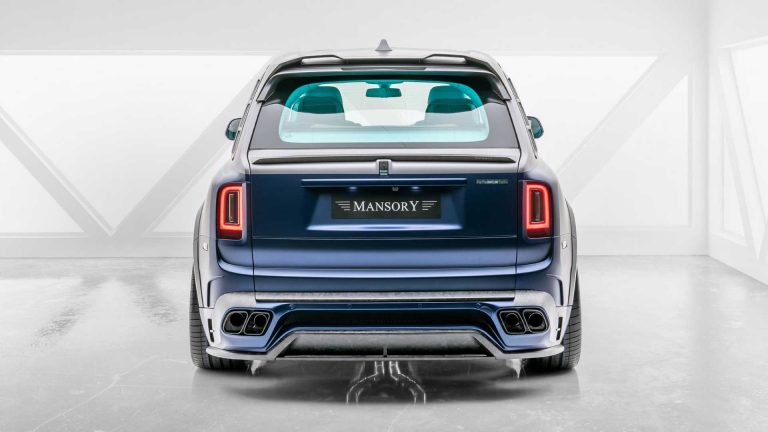 Rolls-Royce Cullinan Mansory Coastline: immagini ufficiali