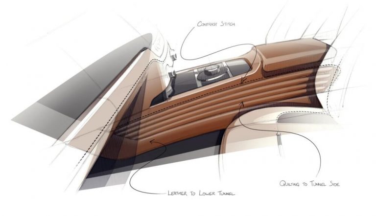 Rolls-Royce Dawn Silver Bullet Collection: bozzetti ufficiali