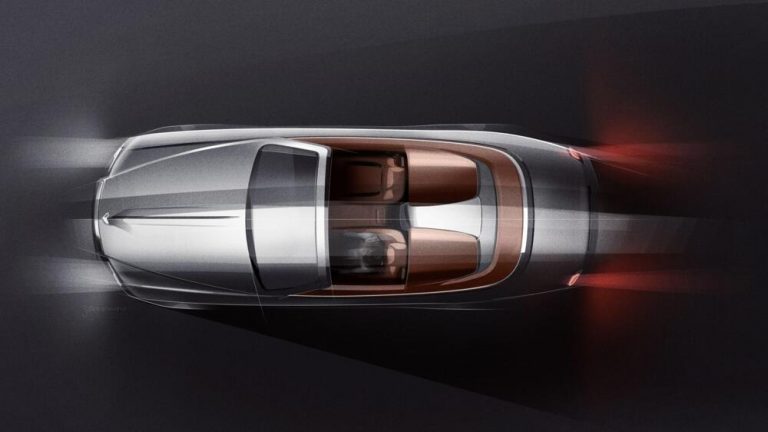 Rolls-Royce Dawn Silver Bullet Collection: bozzetti ufficiali