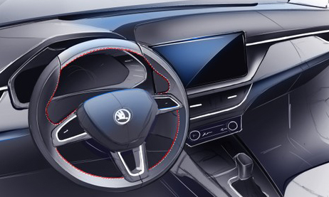 Skoda Scala Spider Concept: bozzetti ufficiali