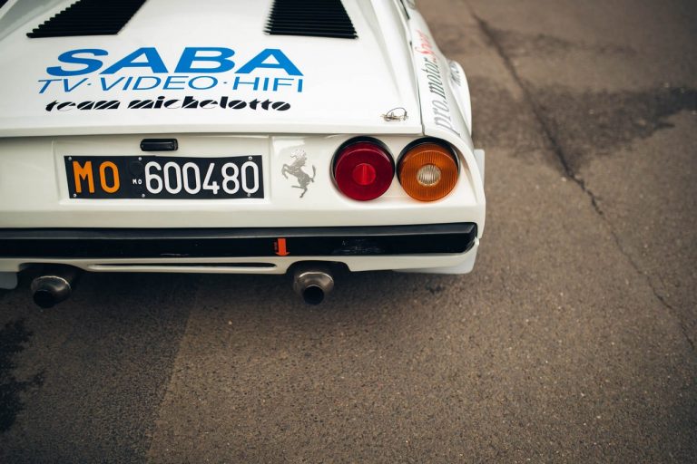 Ferrari 308 GTB Michelotto Gruppo B 1983: le immagini