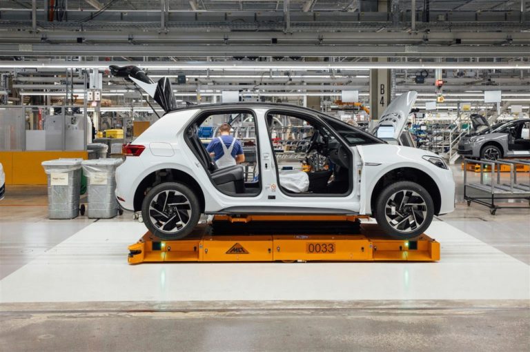 Volkswagen ID.3, la produzione a Zwickau: immagini ufficiali