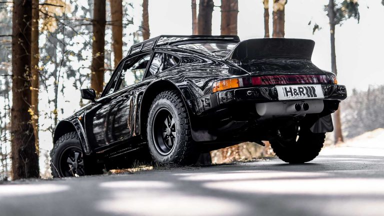 Porsche 911 Syberia RS by H&R: immagini ufficiali