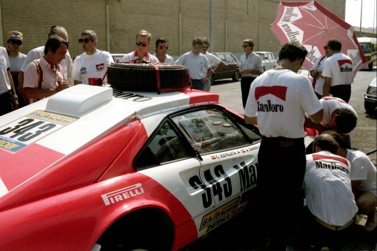 Ferrari 308 GTB Michelotto Gruppo B 1983: le immagini