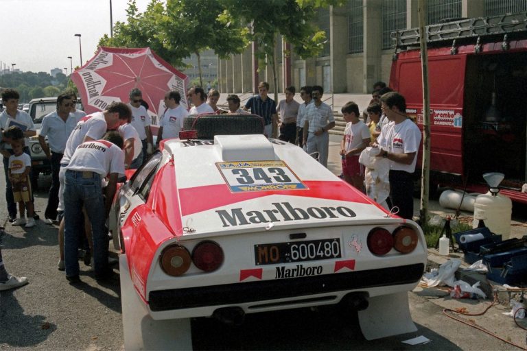 Ferrari 308 GTB Michelotto Gruppo B 1983: le immagini