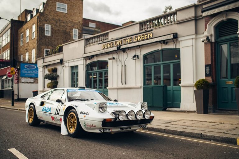 Ferrari 308 GTB Michelotto Gruppo B 1983: le immagini