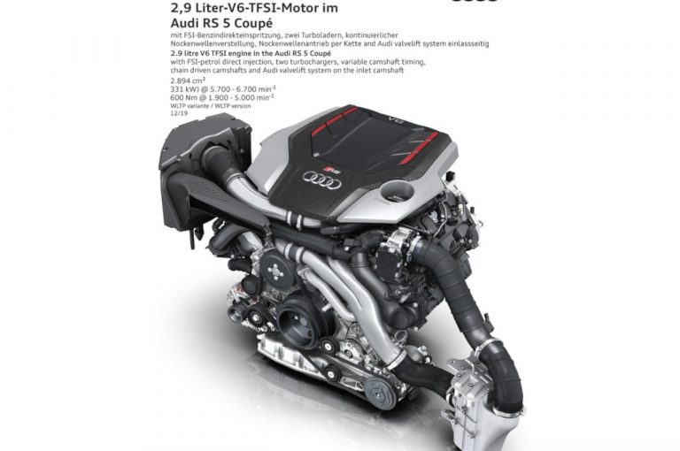 Audi RS5 Coupé 2020: immagini ufficiali
