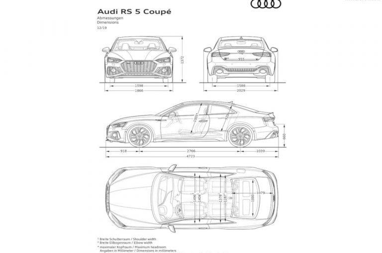 Audi RS5 Coupé 2020: immagini ufficiali