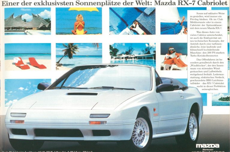 Mazda RX-7 1991-2002: la storia e la tecnica nelle immagini