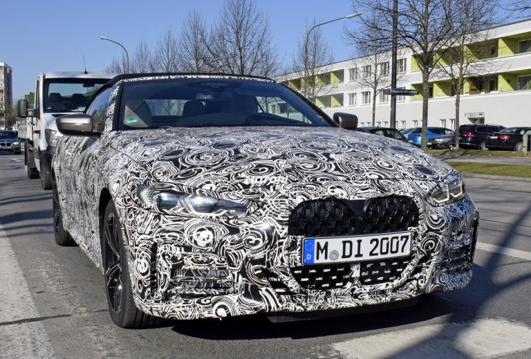 Bmw Serie 4 Cabrio 2020: le foto spia