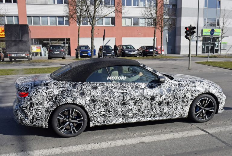 Bmw Serie 4 Cabrio 2020: le foto spia
