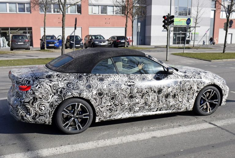 Bmw Serie 4 Cabrio 2020: le foto spia