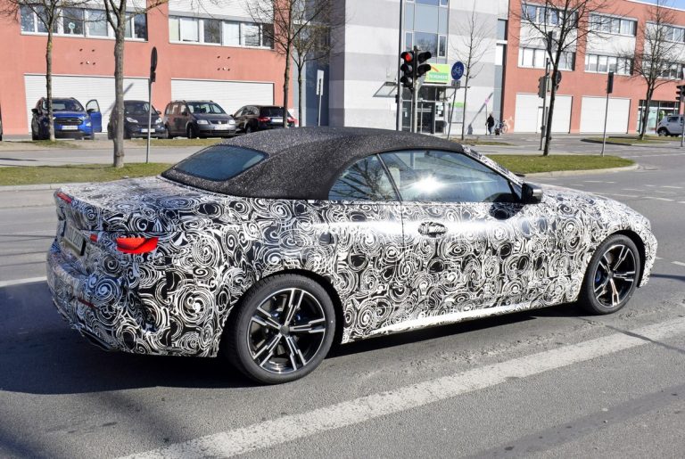 Bmw Serie 4 Cabrio 2020: le foto spia
