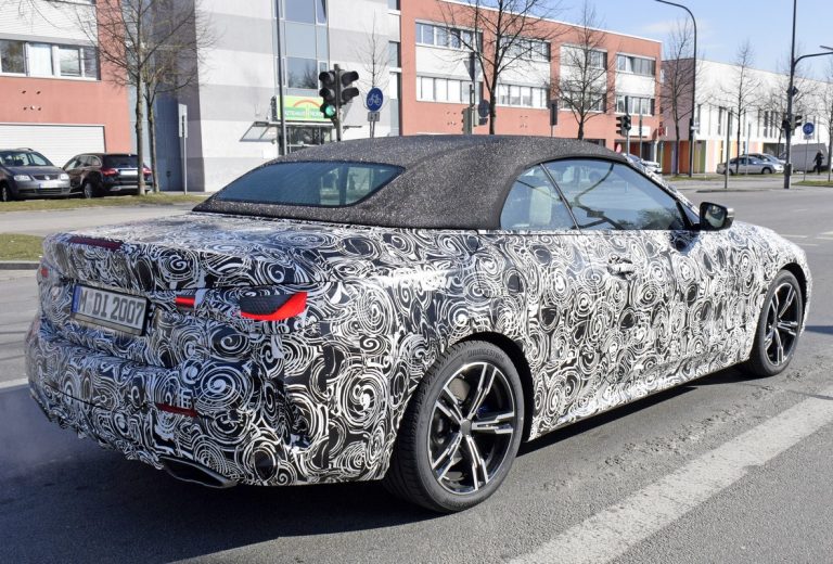 Bmw Serie 4 Cabrio 2020: le foto spia