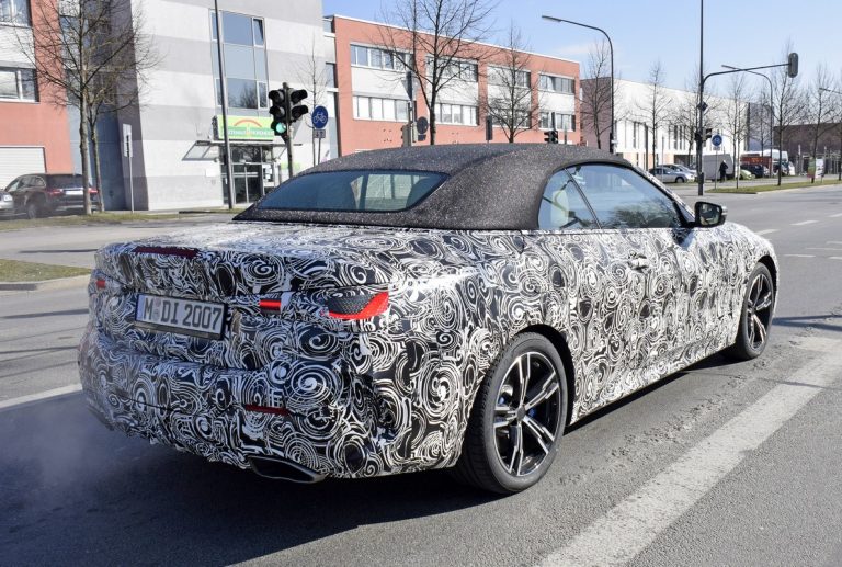 Bmw Serie 4 Cabrio 2020: le foto spia