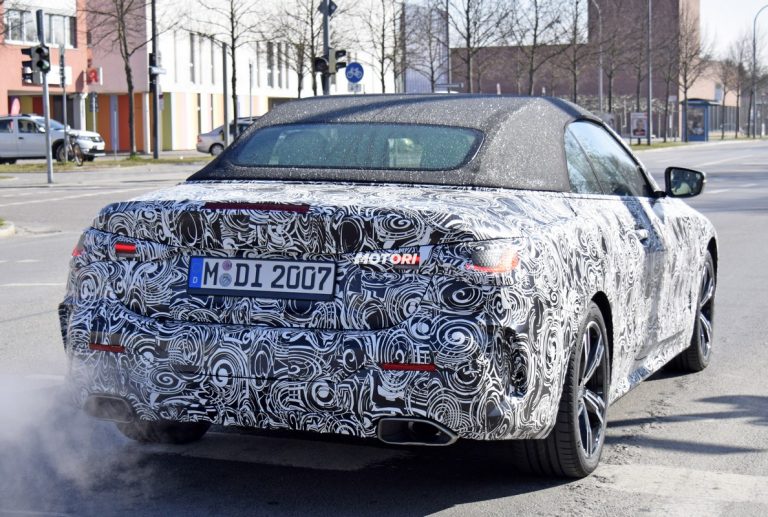 Bmw Serie 4 Cabrio 2020: le foto spia