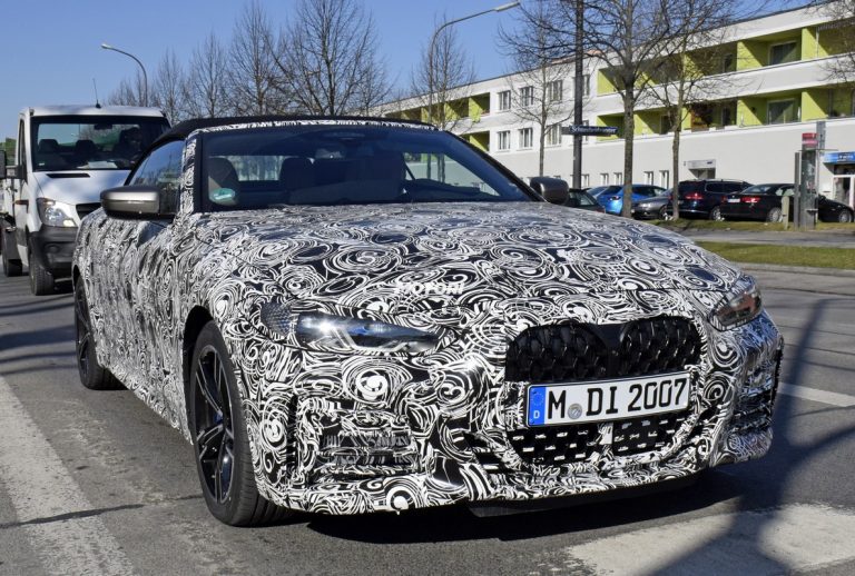 Bmw Serie 4 Cabrio 2020: le foto spia