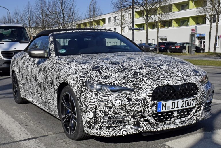 Bmw Serie 4 Cabrio 2020: le foto spia