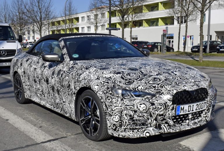 Bmw Serie 4 Cabrio 2020: le foto spia