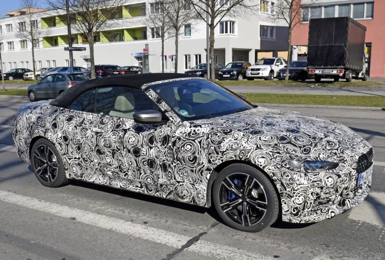 Bmw Serie 4 Cabrio 2020: le foto spia