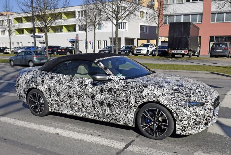 Bmw Serie 4 Cabrio 2020: le foto spia