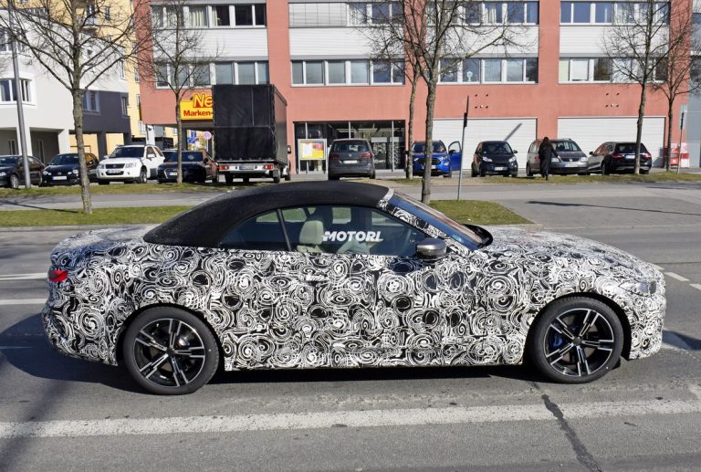 Bmw Serie 4 Cabrio 2020: le foto spia