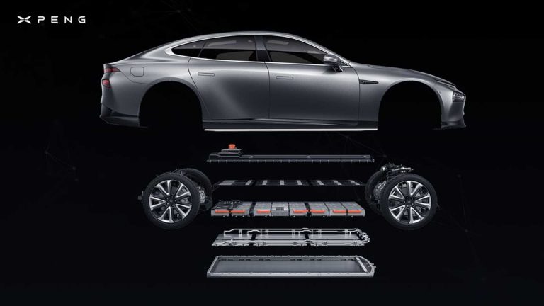 Xpeng P7: immagini ufficiali