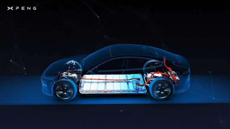 Xpeng P7: immagini ufficiali