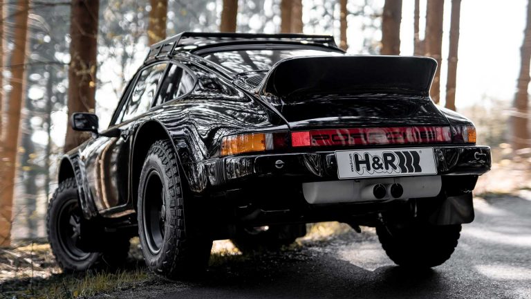 Porsche 911 Syberia RS by H&R: immagini ufficiali