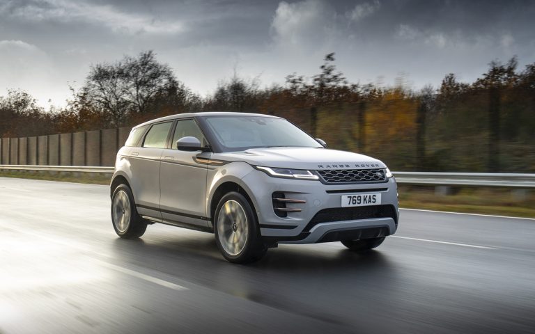 Range Rover Evoque ibrida plug-in: immagini ufficiali