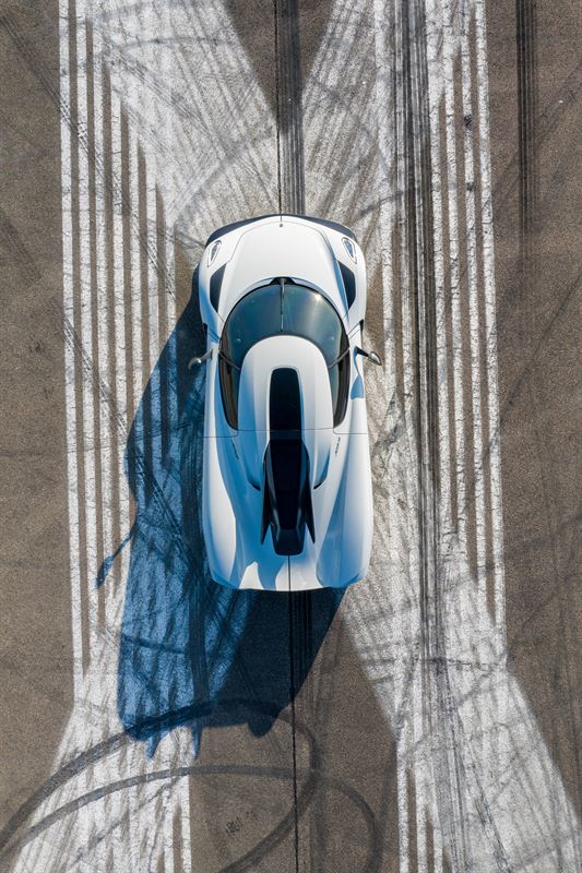 Koenigsegg Jesko Absolut: immagini ufficiali in pista