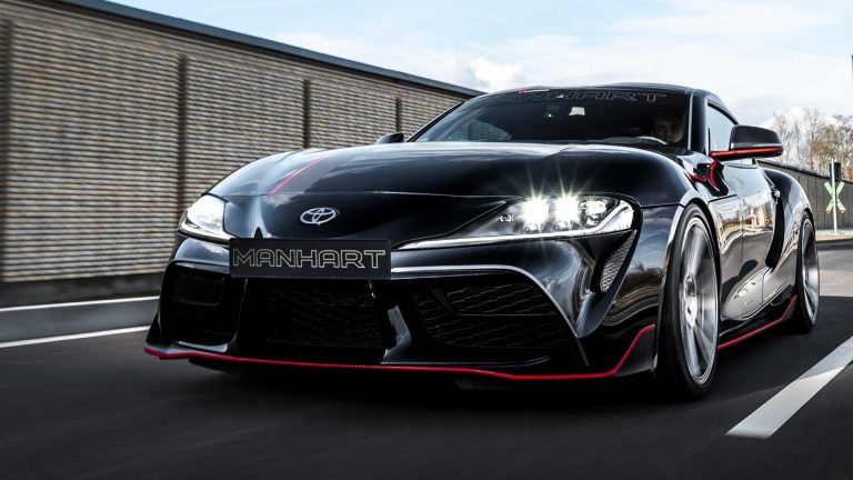 Toyota Supra Manhart GR 450: immagini ufficiali