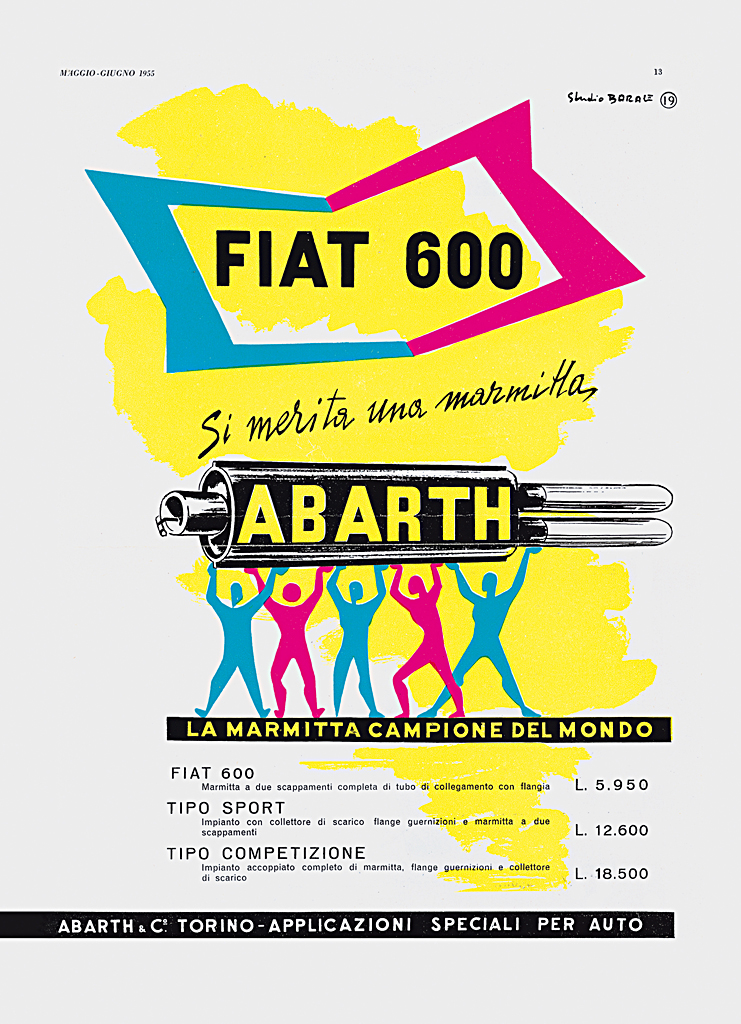 Marmitta Abarth: immagini ufficiali