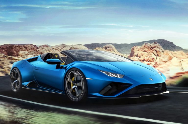 Lamborghini Huracàn EVO RWD Spyder 2020: immagini ufficiali