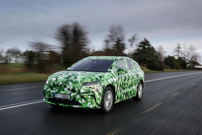 Skoda Enyaq: prime immagini ufficiali